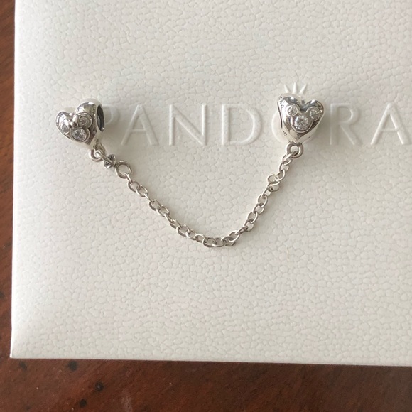 Pandora Disney Heart of Mickey Safety Chain - Picture 3 of 6